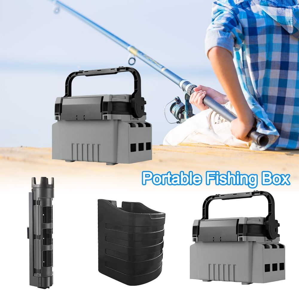 Fishing Kayak Crate - Çok Fonksiyonlu Taşınabilir Balıkçı Kutusu Büyük
