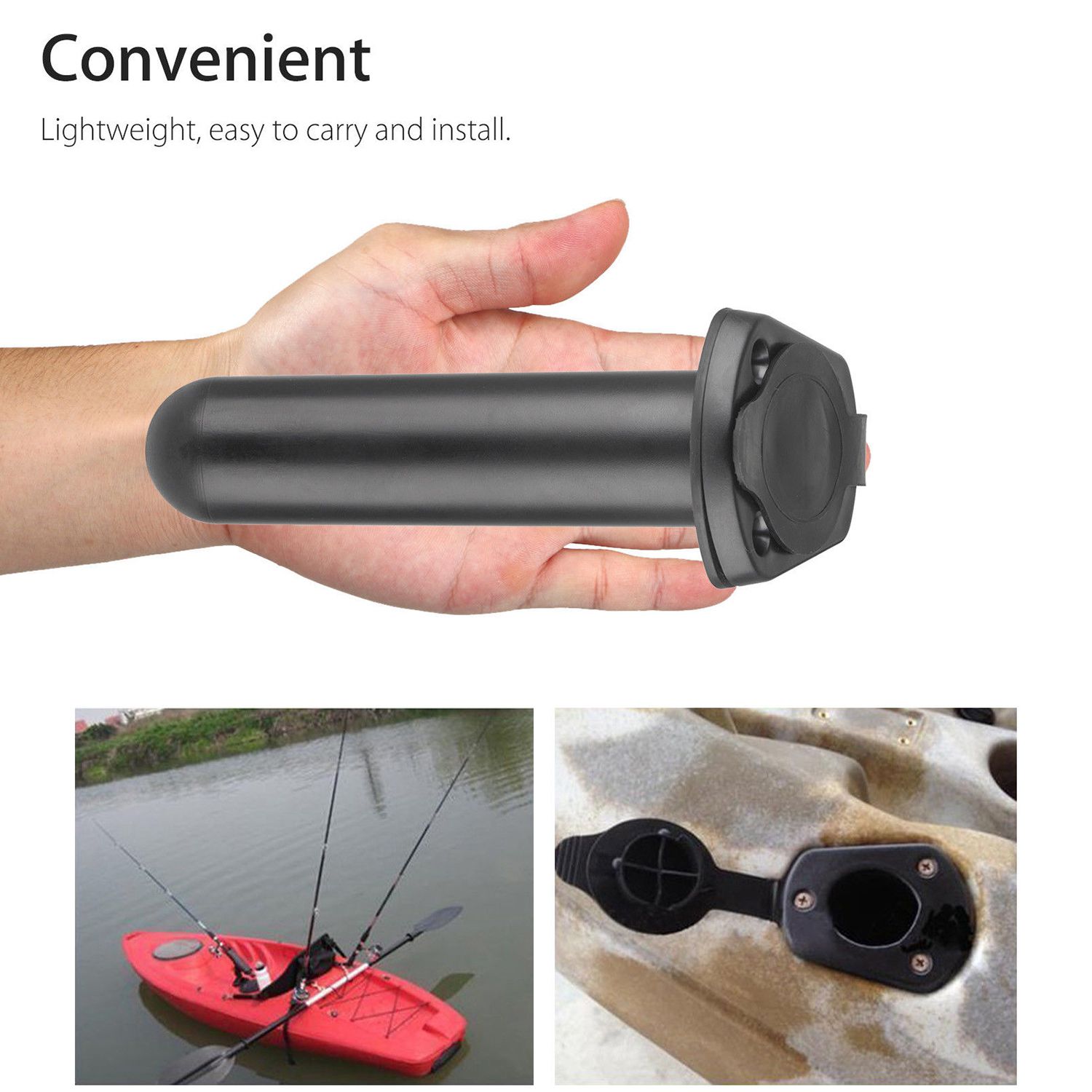 ABME 1 Adet Gömme Montajlı Olt - Fishing Kayak Rod Holder incelemesi ve fiyatı